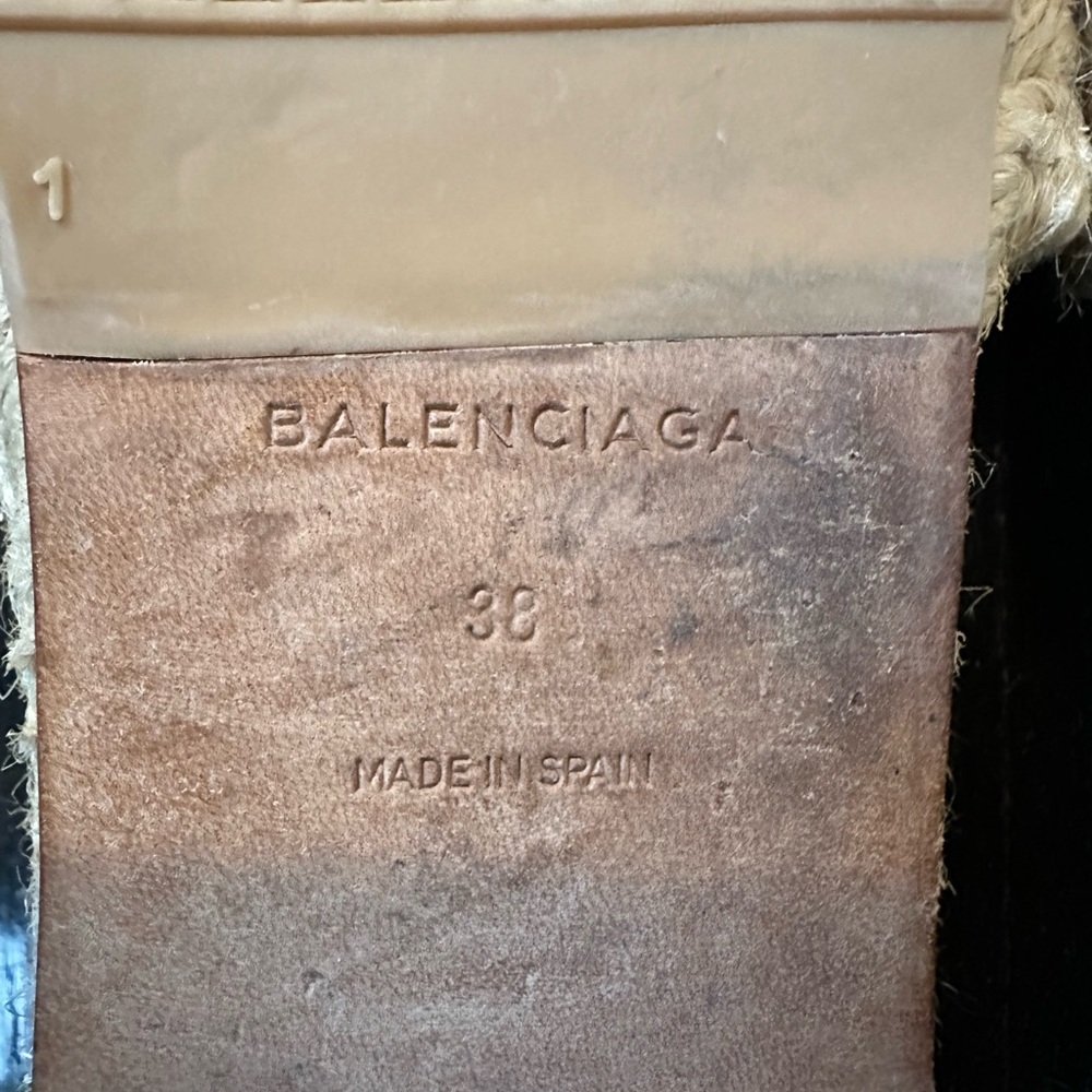 Balenciaga Straw Espadrilles - Picture 7 of 10